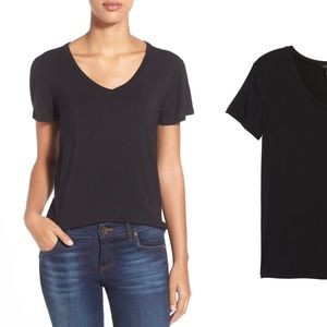 Three Halogen Modal Jersey V-Neck Tee’s
